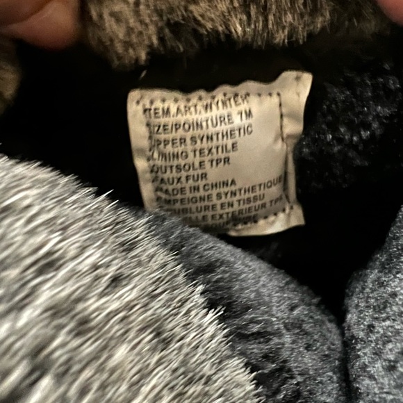 Aquatherm by Santana Canada, Wynter Black Wedge Waterproof Snow Boot, size 7M - Picture 5 of 10